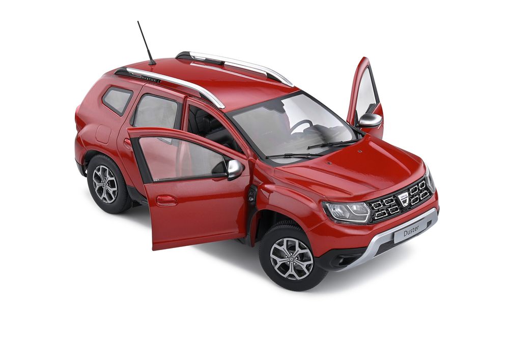 Macheta Metalica Dacia Duster Rosie Scara 1 18 26 Cm Noua Sigilata