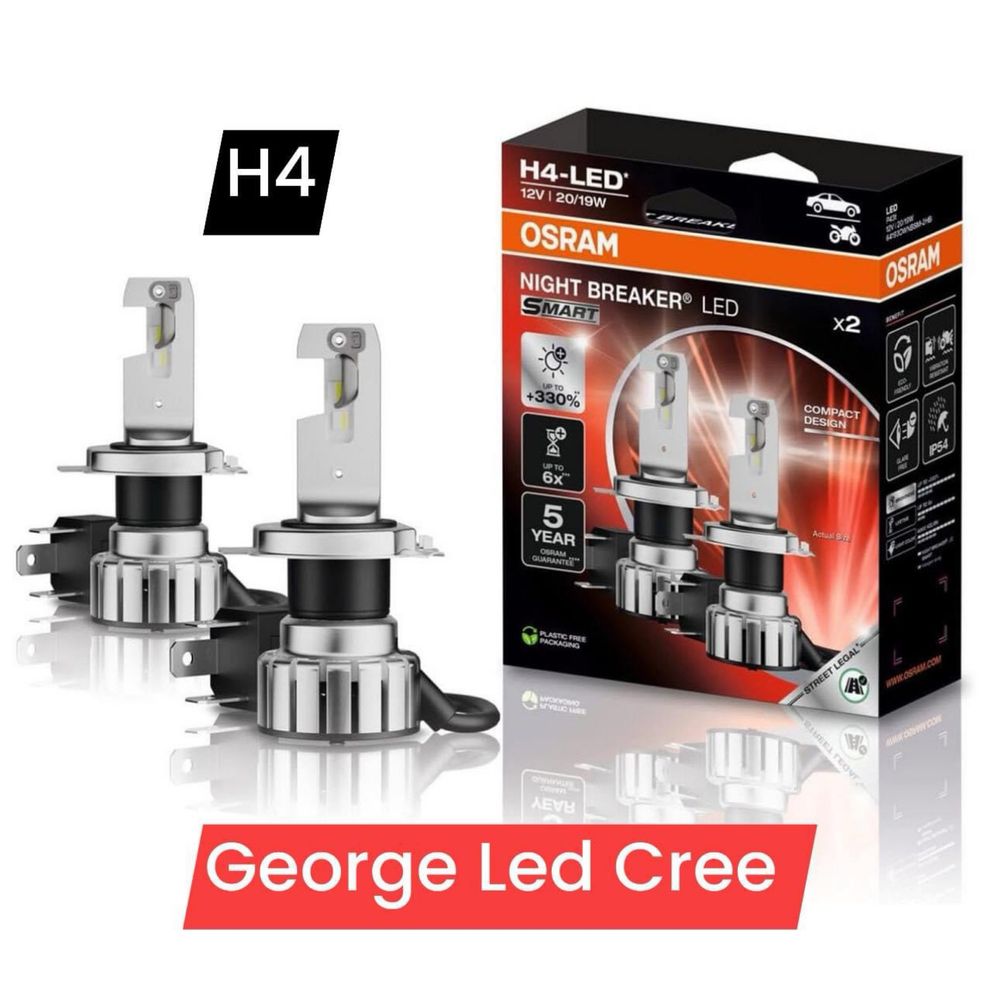 Becuri Led H H Osram Night Breaker Omologate R A R Garantie