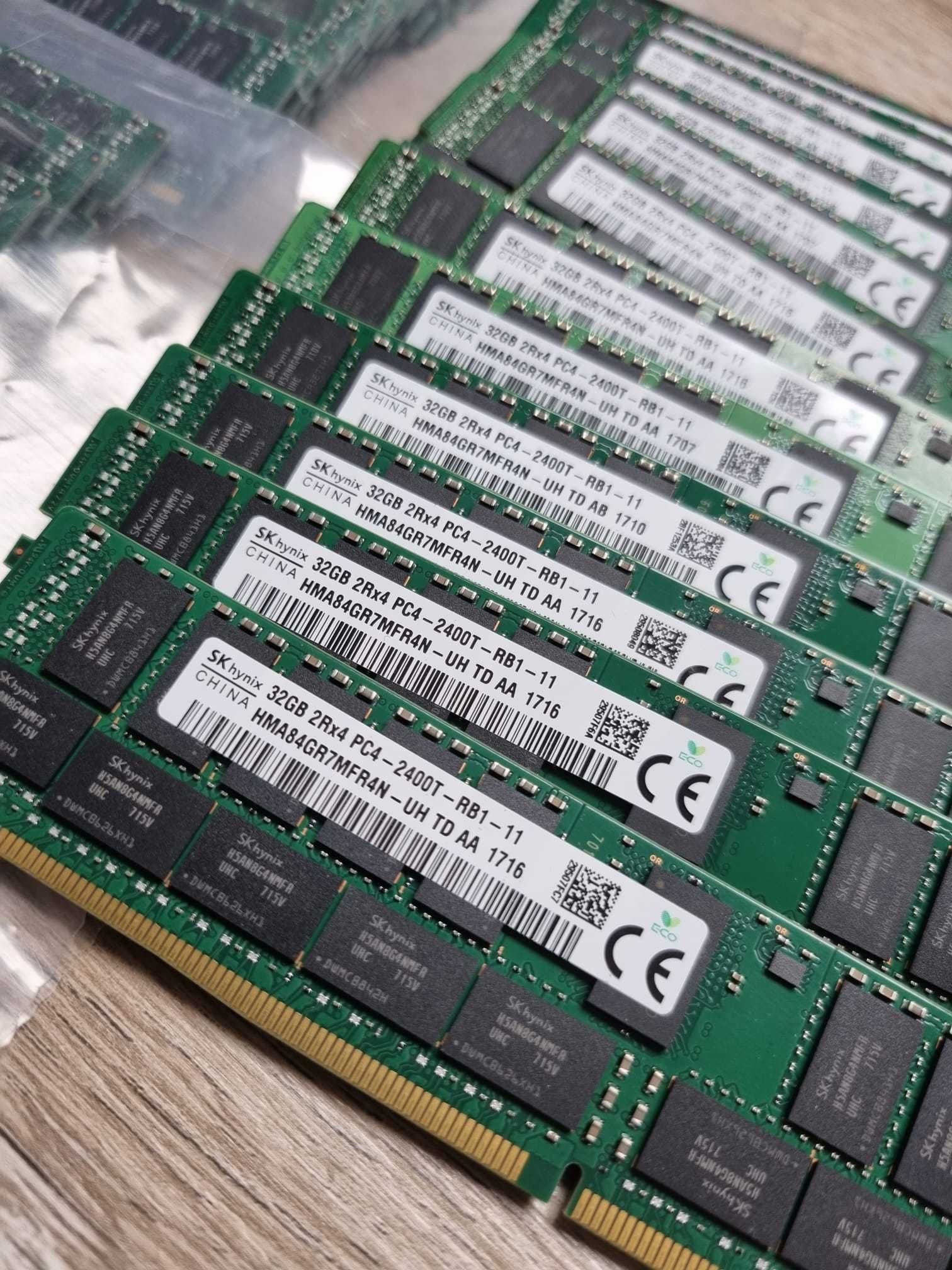 Memorie Hynix 32GB DDR4 ECC RDIMM 32GB 2400 Mhz HMA84GR7MFR4N UH