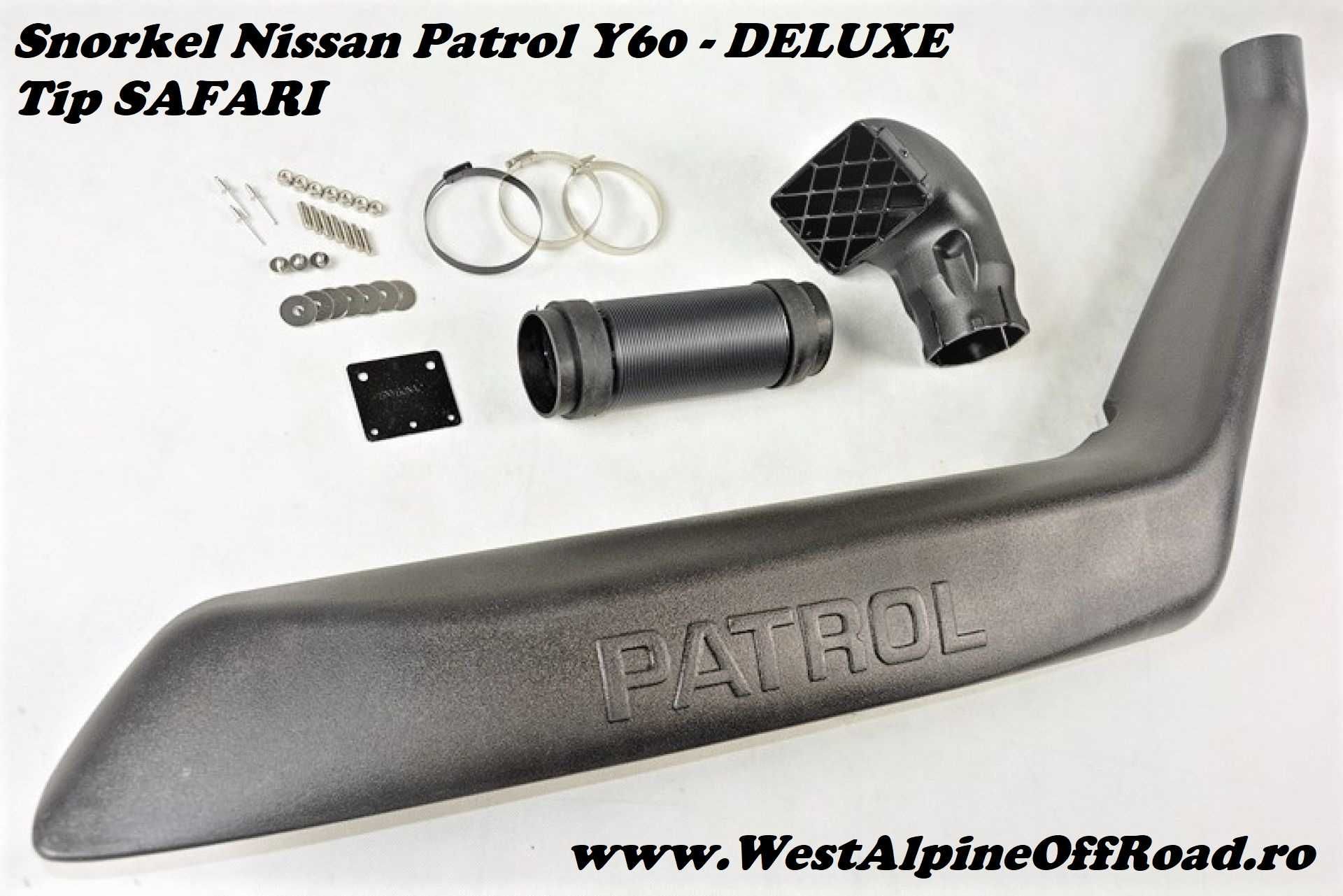 Snorkel Nissan Patrol Y Model Deluxe Cu Inscriptie Patrol Oradea