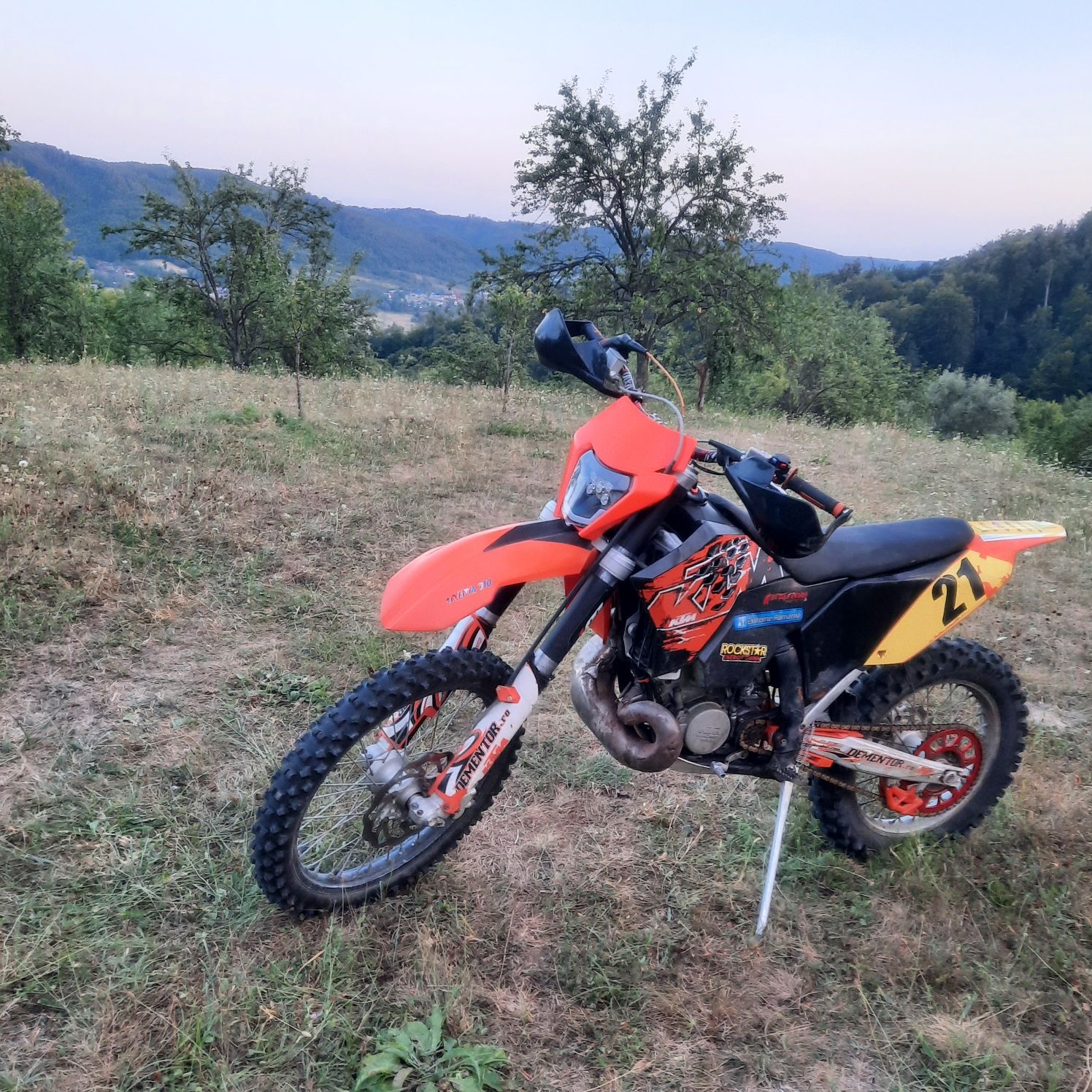 KTM EXC200 2009 Perfecta Stare De Functionare Hartiesti OLX Ro