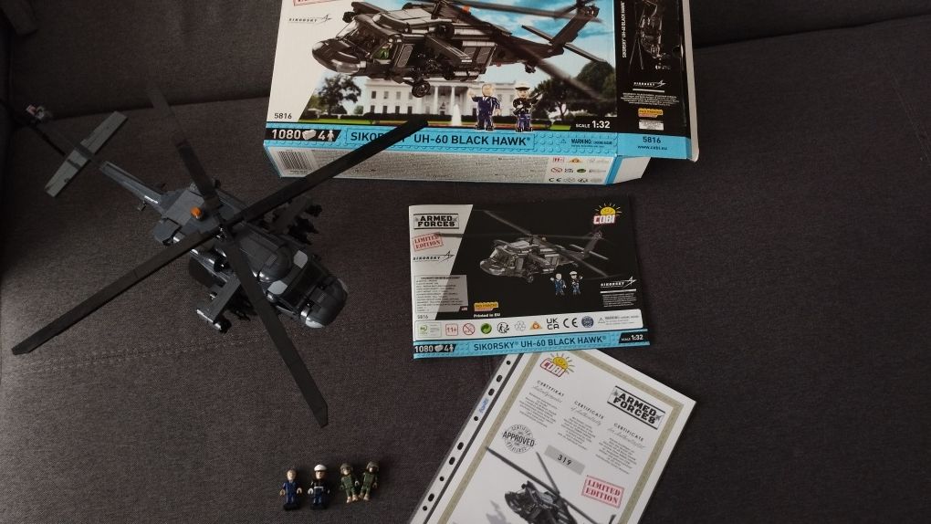 Lego Cobi Elicopter Black Hawk Limited Edition Scala Bucuresti