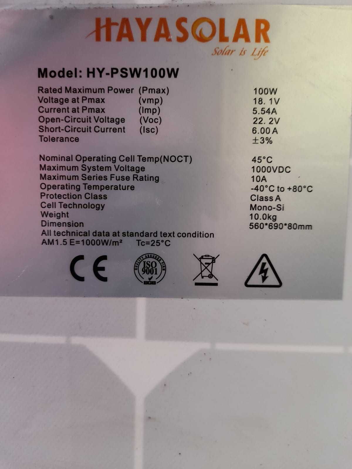 Sistem Fotovoltaic Portabil Westech Solar Pt Camping Si Rulote W