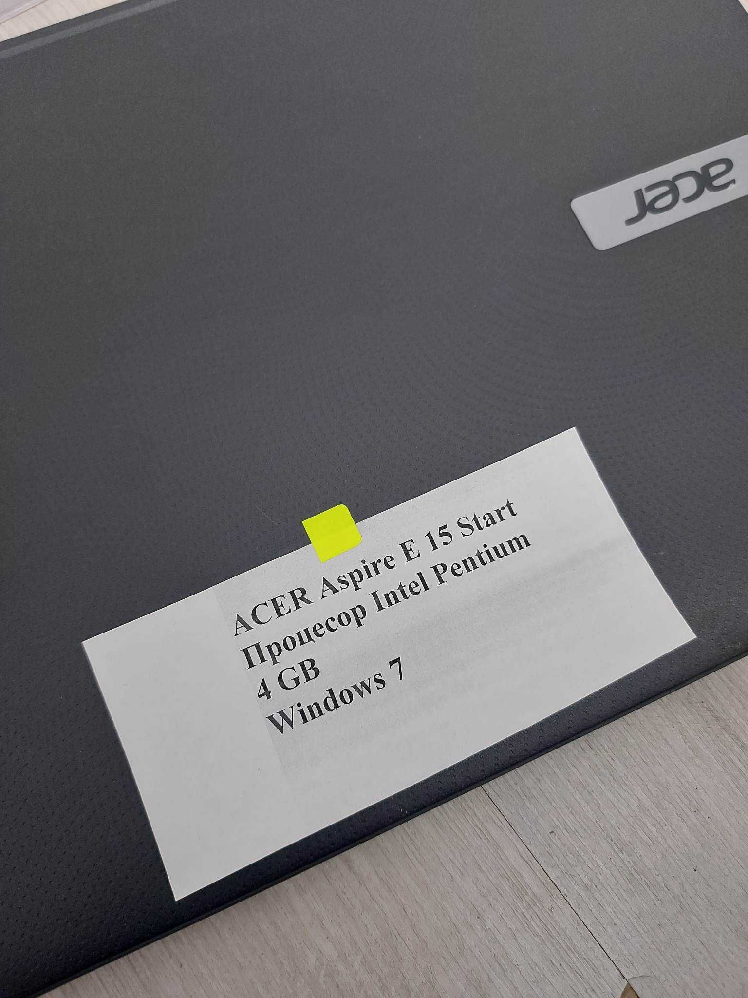 Лаптоп ACER Aspire E 15 Start 4 ГБ перфектен гр Шумен Тракия OLX bg