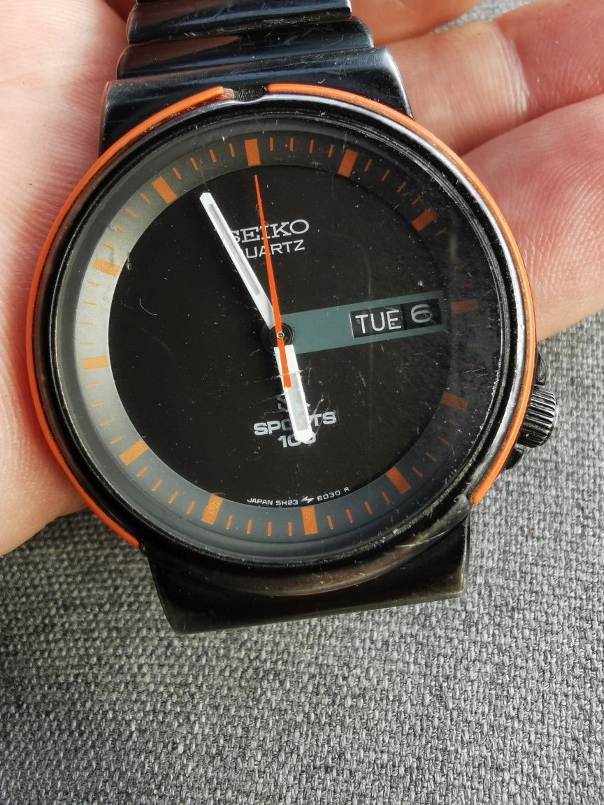 Ceas de colecție rar Seiko Sports 100 5H23 602B Slatina OLX ro