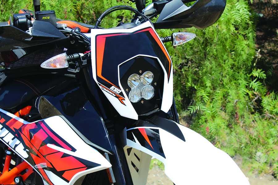 Far Masca Enduro LED Halogen PT Orice Model Moto KTM HUSQVARNA ETC