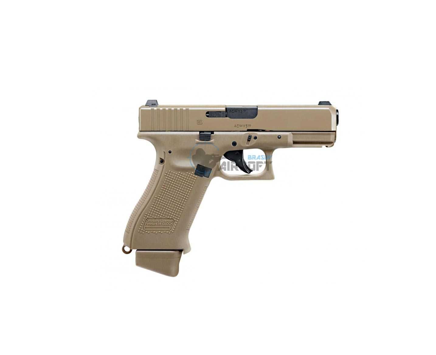 Pistol Airsoft Glock 19X GBB Co2 Coyote Umarex Brasov OLX Ro