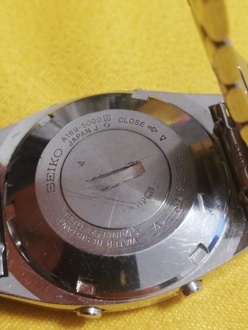 Ceas Barbatesc Vintage SEIKO A169 5000 Chronograph Melody Alarm Focsani