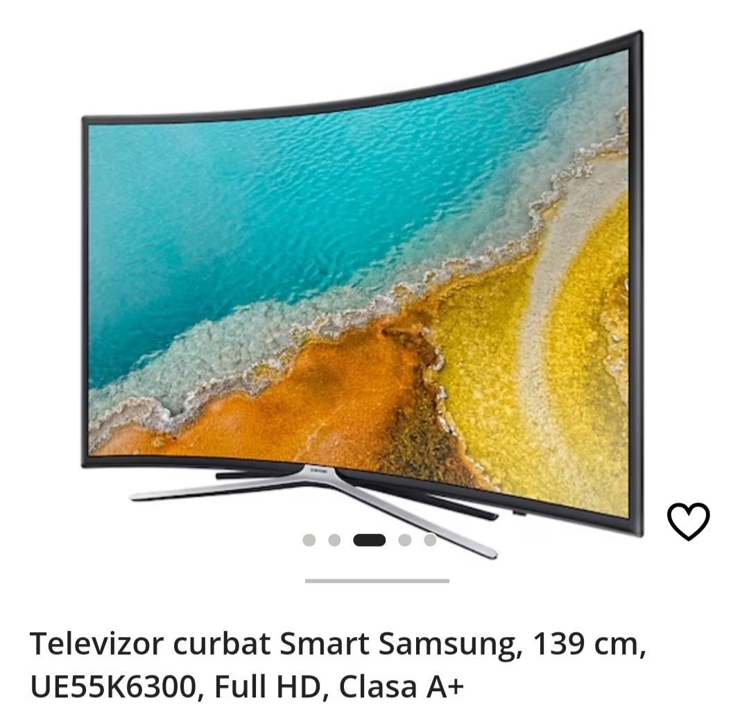 Televizor Curbat Smart Samsung Cm Ue K Full Hd Clasa A