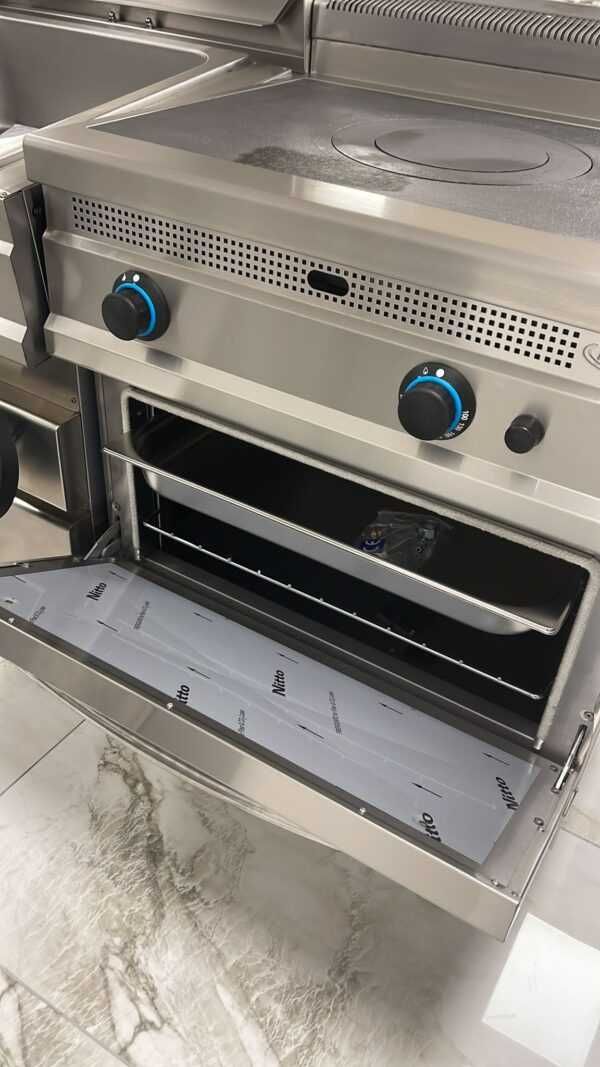 Grill Masina De Gatit Cu Placa Fonta Si Cuptor Gaz Linia 700