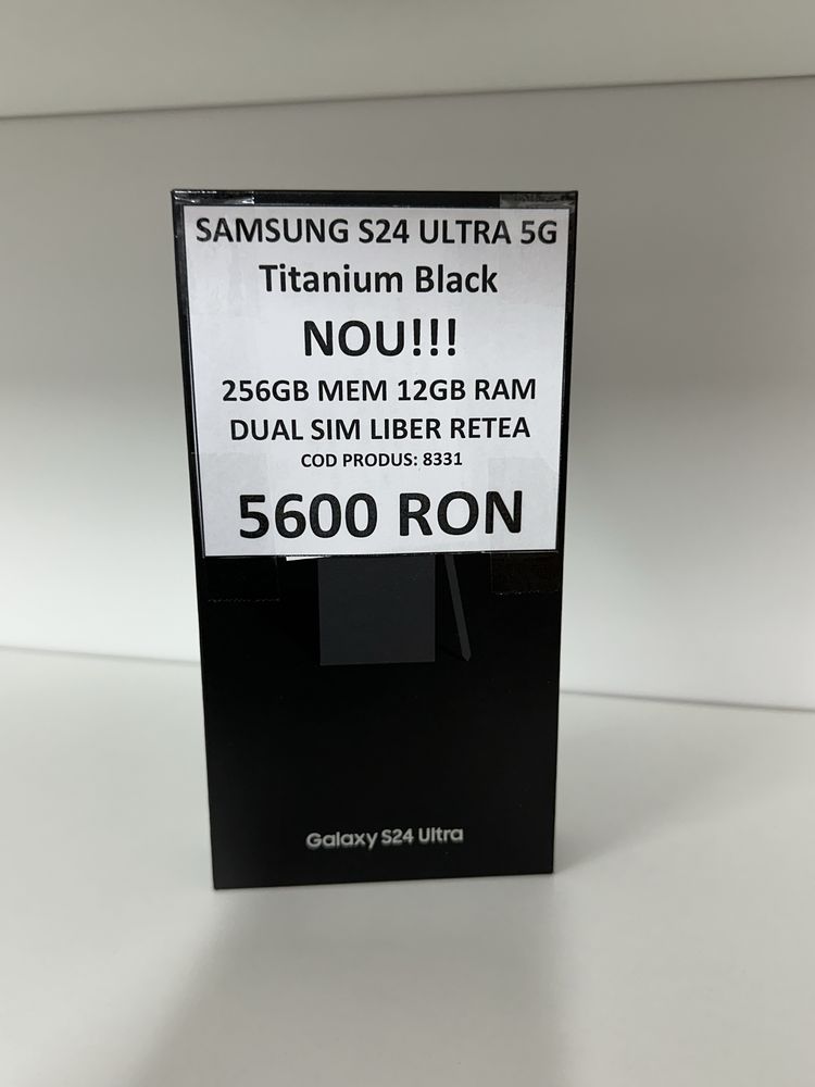 Samsung Galaxy S Ultra Gb Ram Gb G Titanium Black Nou Sigilat