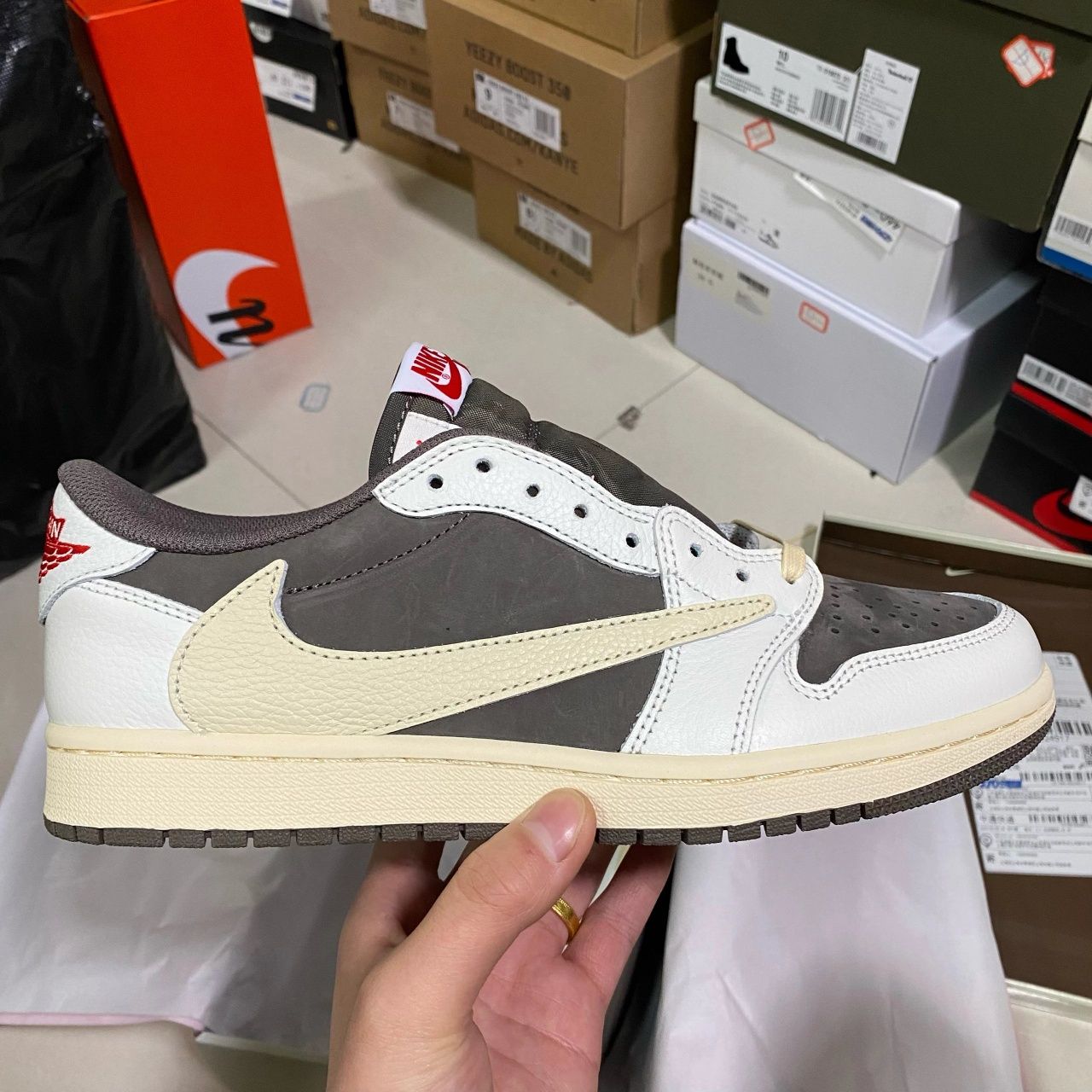 Travis Scott X Air Jordan 1 Low OG Reverse Mocha Marimi 36 47 5 Letea