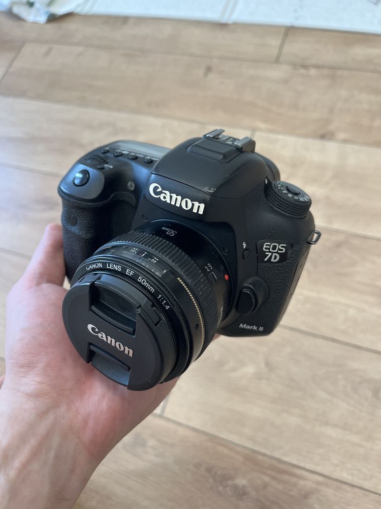 Canon 7d Mark 2 50mm 1 4 Цифровые фотоаппараты Астана на Olx