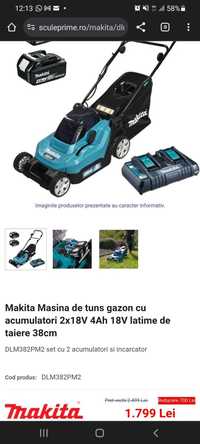 Makita Tuns Gazon Cu Acumulator De Vanzare Anunturi Olx Ro