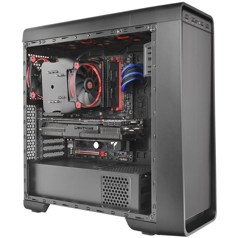 Cooler CPU Thermaltake Riing Silent 12 Pro Red Compatibil Intel AMD