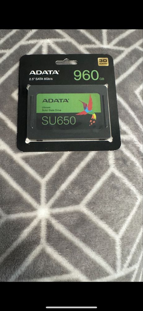 SSD Adata Ultimate SU650 SATA III 2 5 Inch 960GB Nou Sigilat Craiova