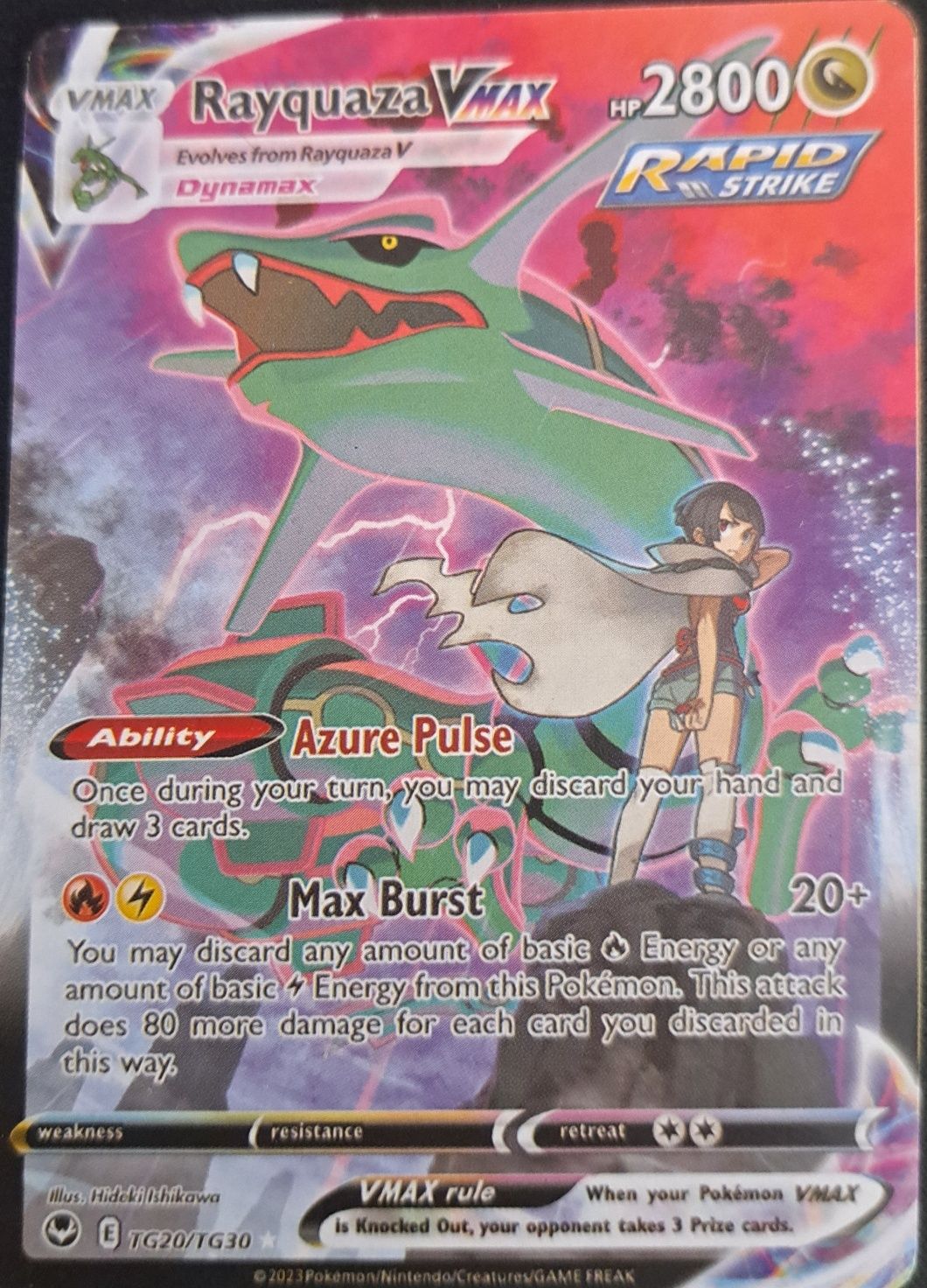 Rayquaza VMAX Pokémon Card Bucuresti Sectorul 6 OLX ro