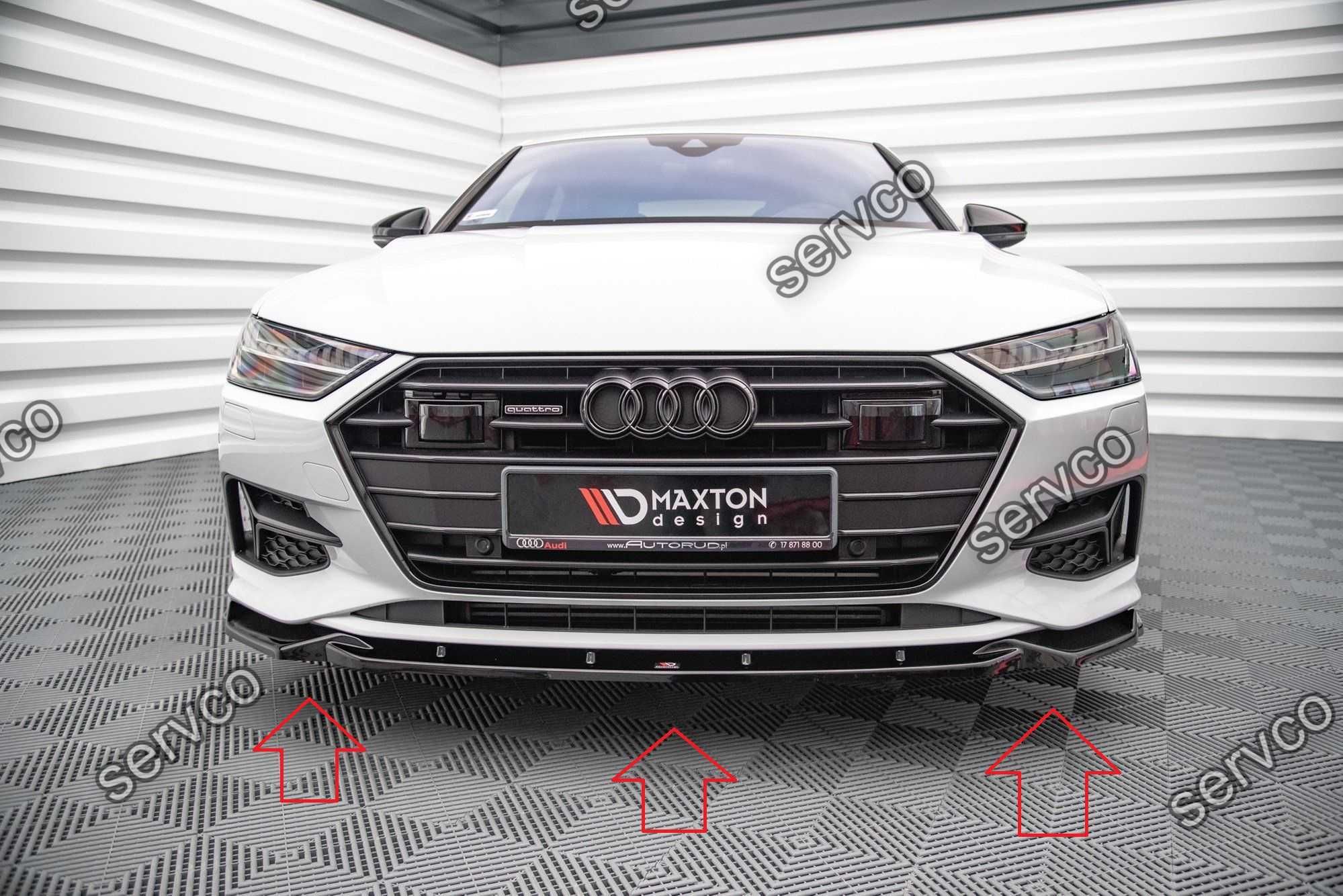 Pachet Prelungiri Body Kit Tuning Audi A7 C8 2018 V3 Maxton Design