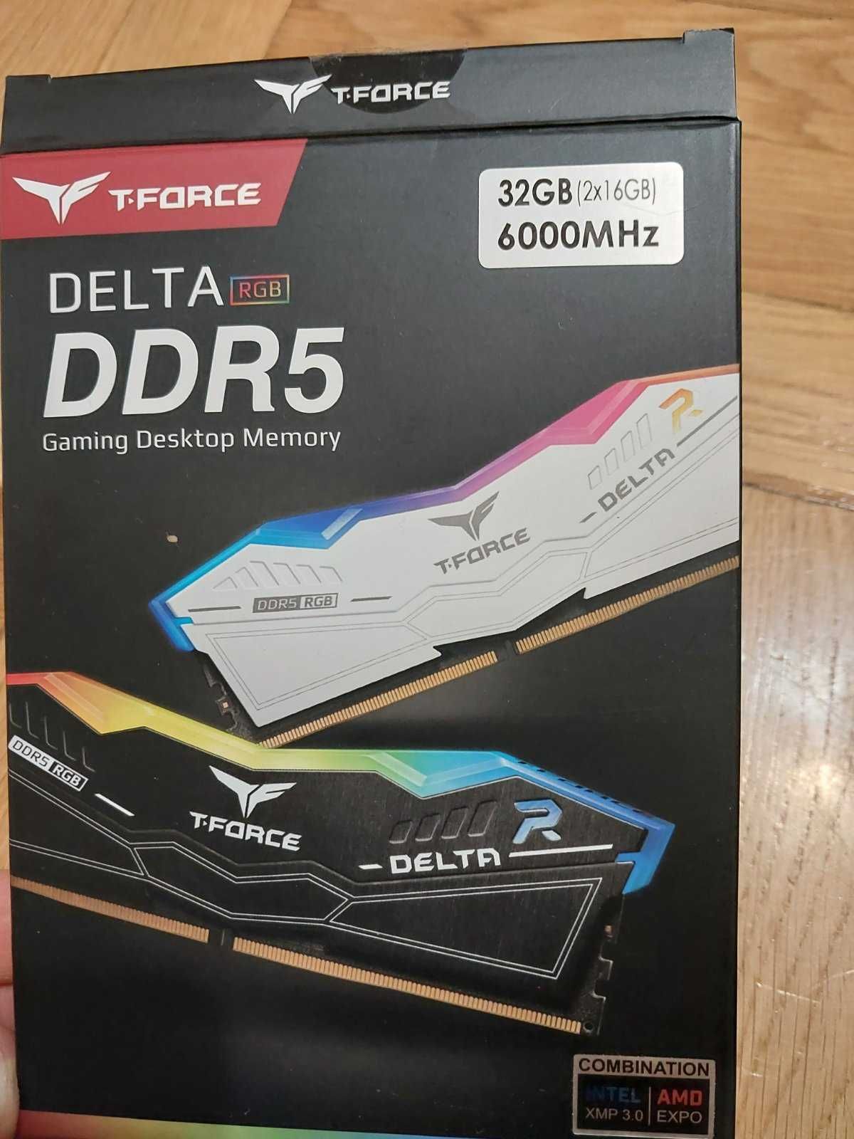 32GB DDR5 Teamgroup T Force Delta RGB 6000mhz CL38 гр София Витоша