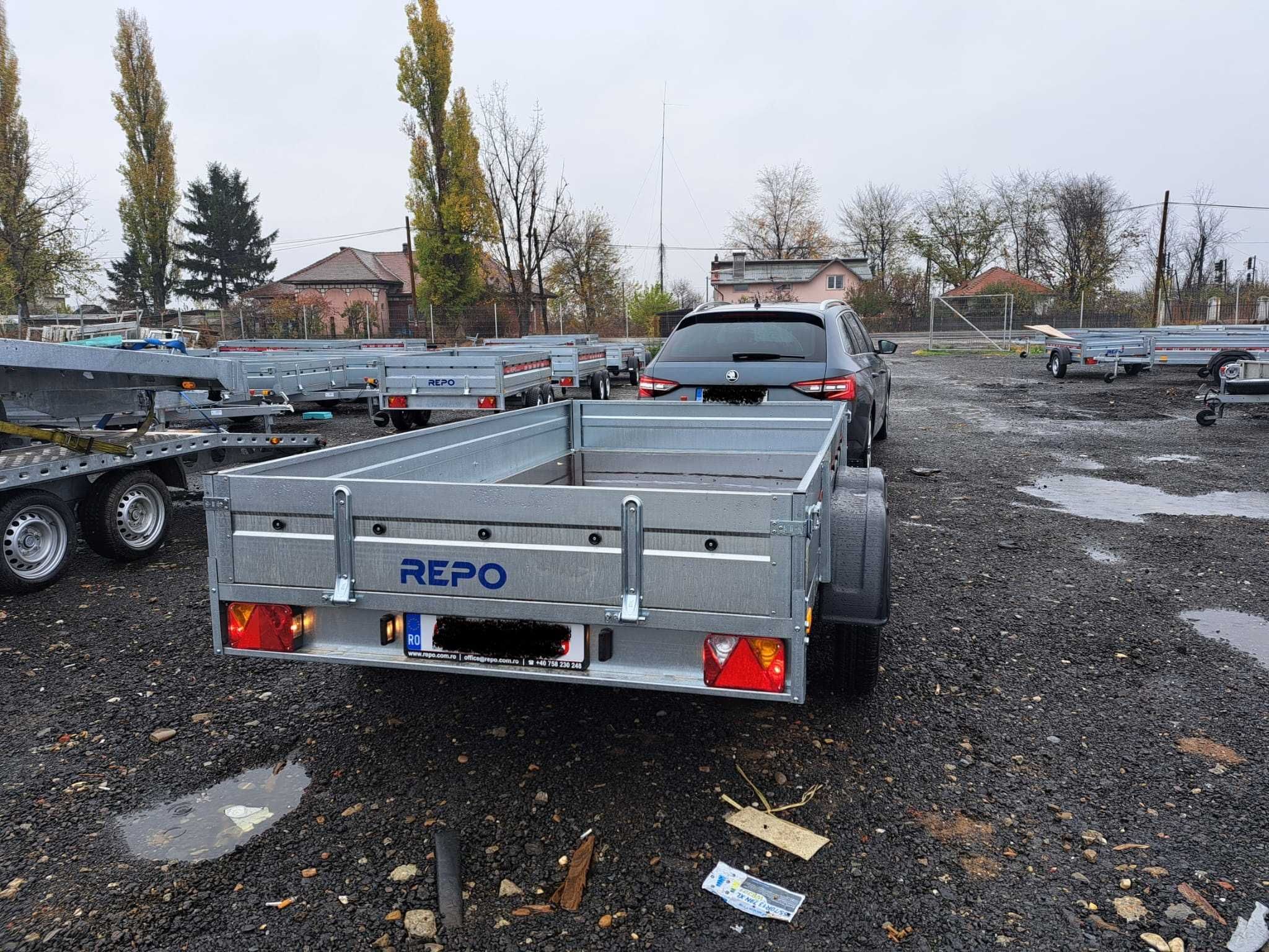 Remorca Repo Auto Kg Axe Tandem Apicol Atv Rar Cadou Cluj Napoca