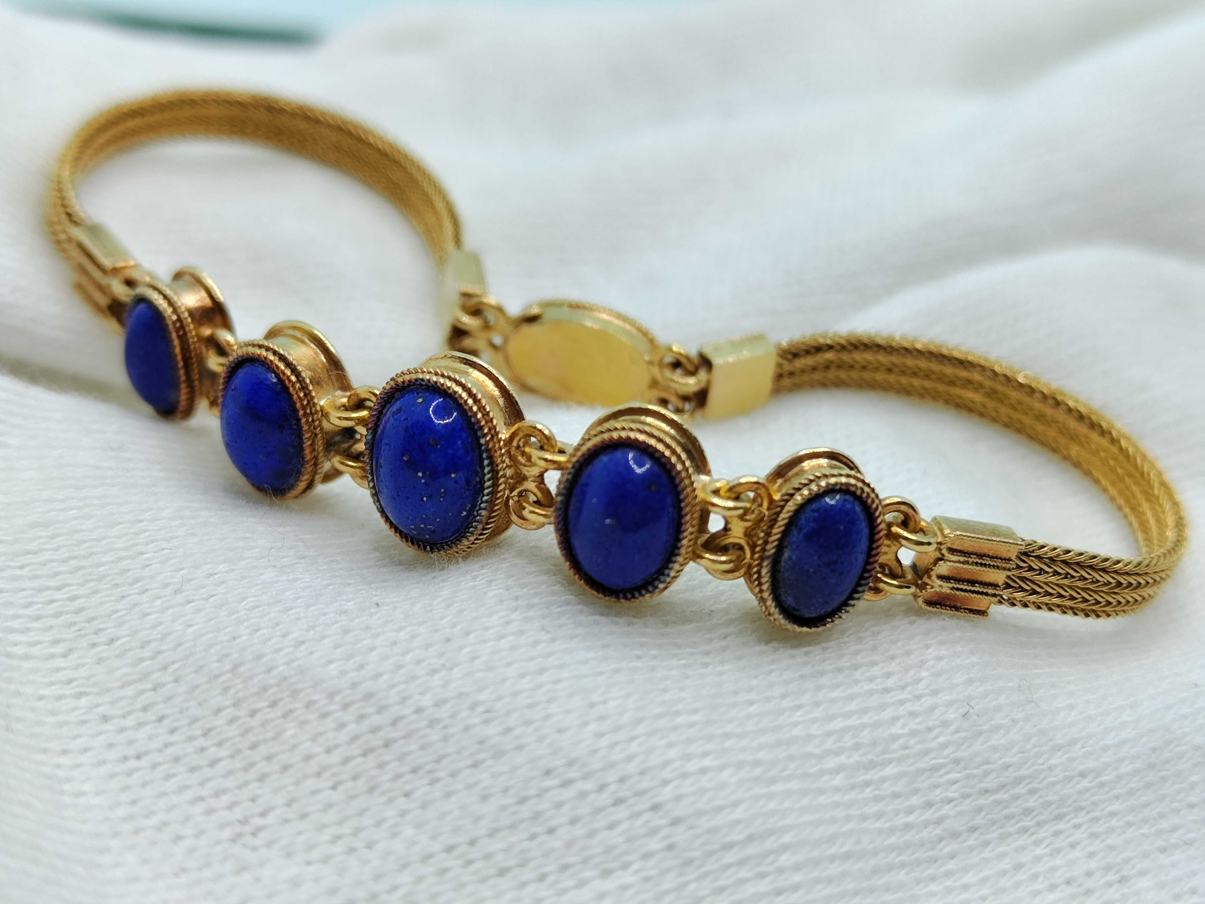 Bratara Regala Aur 18K Cu Lapis Lazuli Unicat Oradea OLX Ro