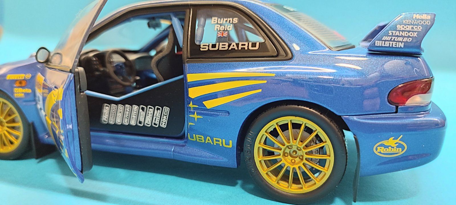 Subaru Inpreza Wrc Burns Reid Autoart