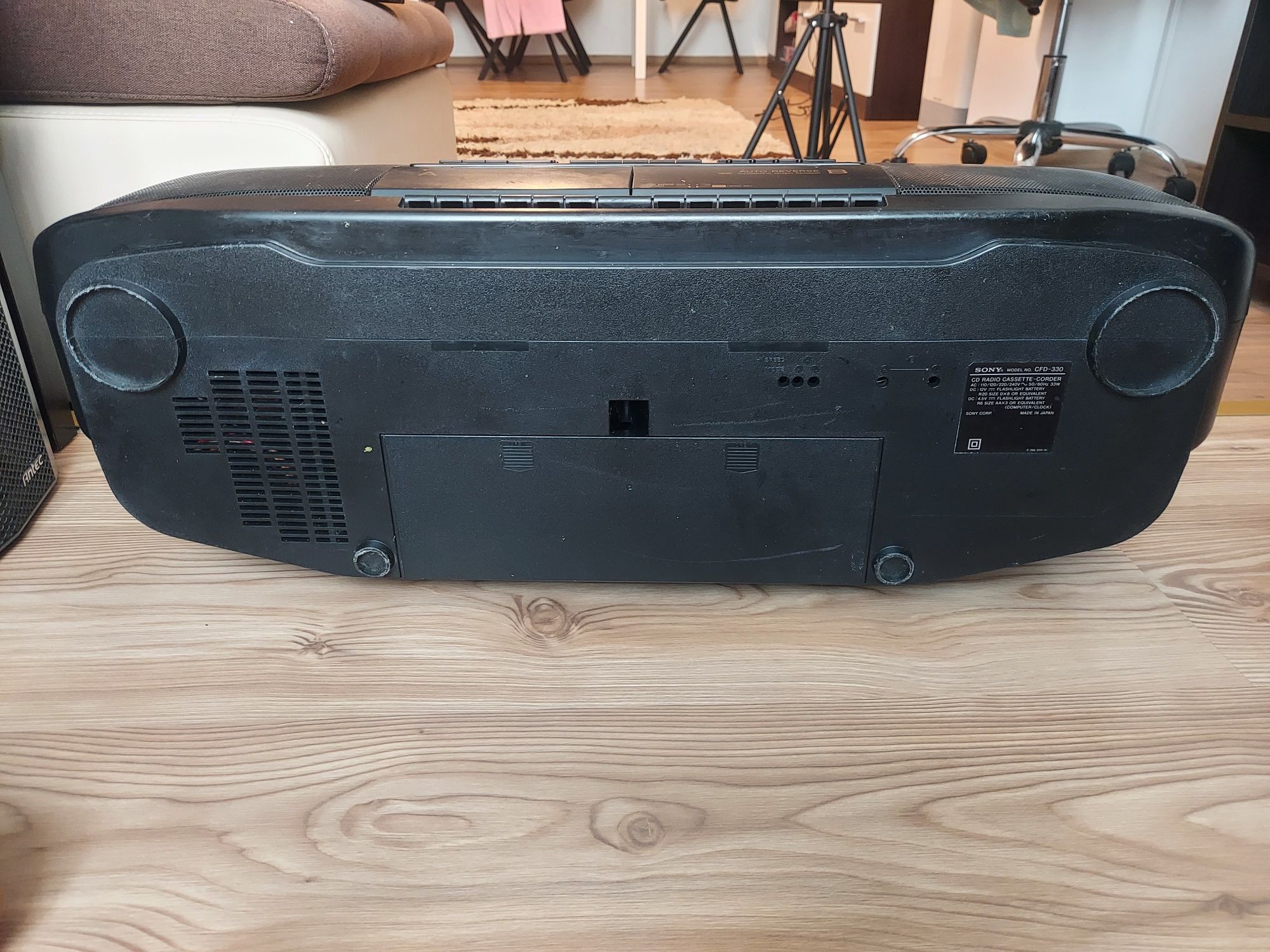 Vând radio casetofon boombox ghettoblaster Sony CFD 330 DoDeCaHORN Baia