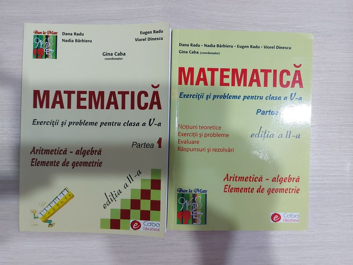 Matematica Exercitii Si Probleme Pentru Clasa A V A Tulcea OLX Ro