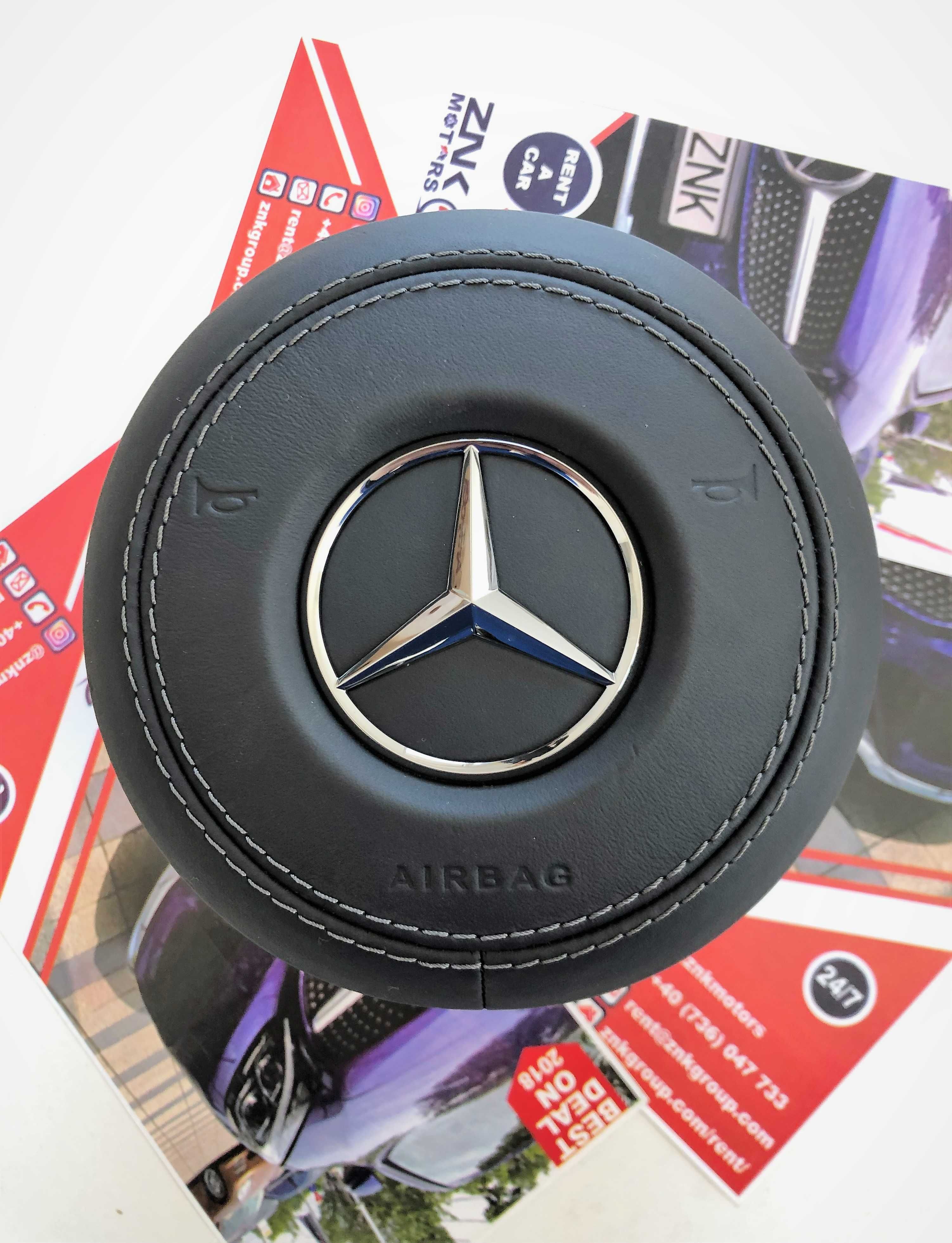 Mercedes Benz Airbag Volan Amg Cusut In Piele W W W W Gt