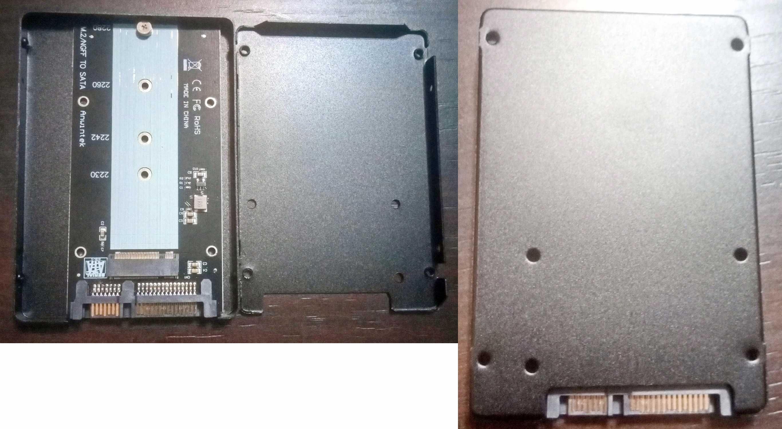 NOU Sata III To M 2 NGFF SSD Adapter Adaptor SSD M2 Serial ATA NVME