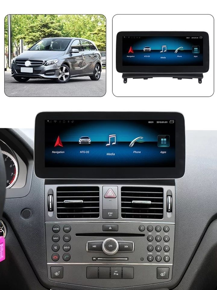 Navigatie Android Mercedes B Class W246 E Class W212 C Class W204 W205