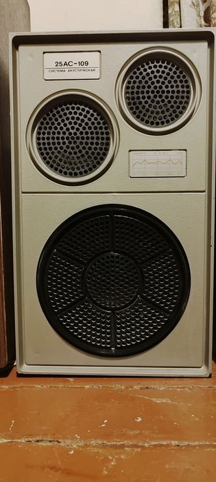 Продаются колонки 25АС-109 4 ом.