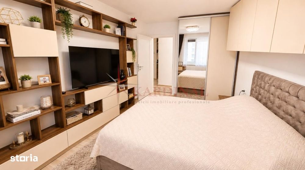 Apartament 2 camere mobilat utilat -Urban Plaza- Parcare subterana