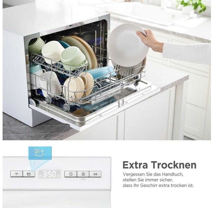 Съдомиялна кубче MIDEA MDWTT0602MW-WE