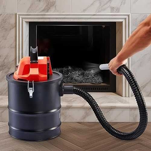 Нова Безжична прахосмукачка LIGO 20V за пепел BBQ Камини почистване