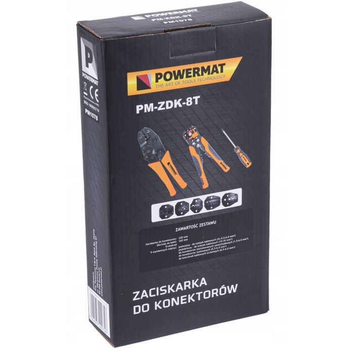 Set clesti sertizare cabluri electrice, Powermat
