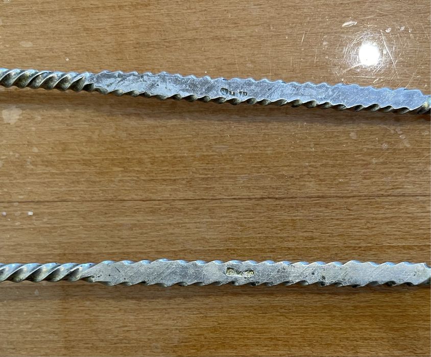 Мельхиоровые столовые приборы