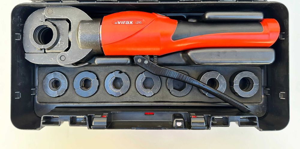 Virax i26 - Ръчна хидравлична преса за тръби и фитинги TH16-TH20-TH26-V12-V14-V16-V18-V22