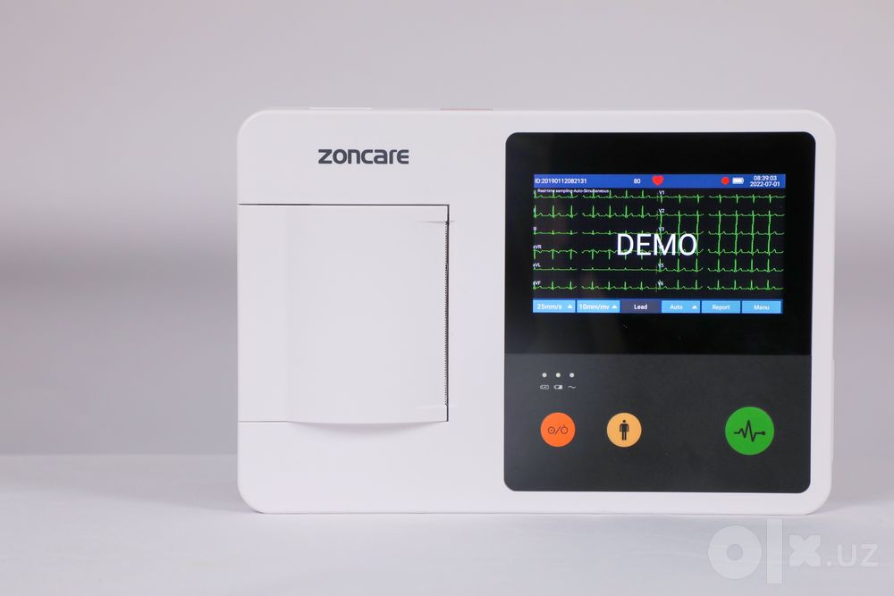 3 канальный Сенсорный Экг Zoncare E10