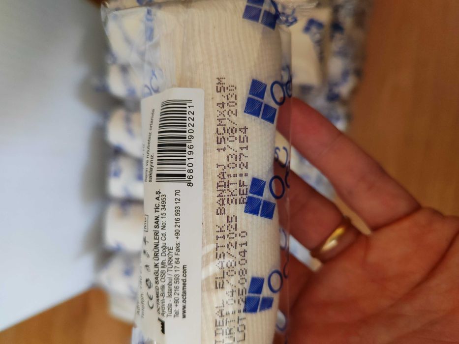 40 x Fasa Elastica - Octamed OctaCare, elasticitate 70%, 15 cm x 4.5 m (Oferta de la 520 lei)