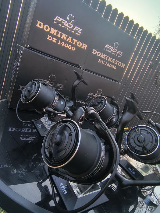 Set 4 Mulinete Pro Fl Dominator Dx14000 9+1 rulmenti

Mulineta Pro Fl