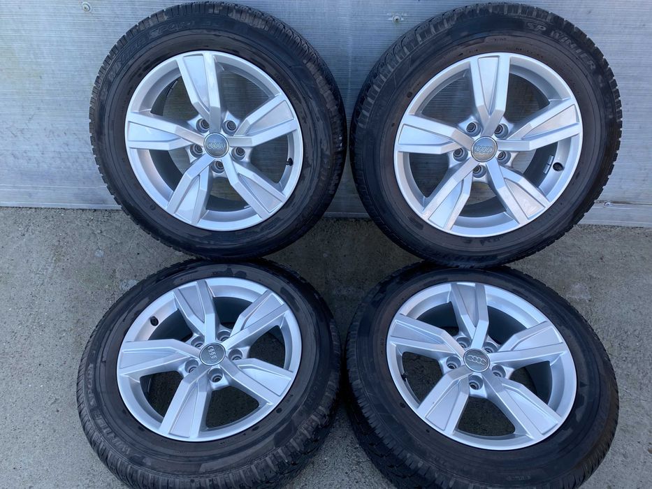 Jante originale Audi 16 cu anvelope de iarna