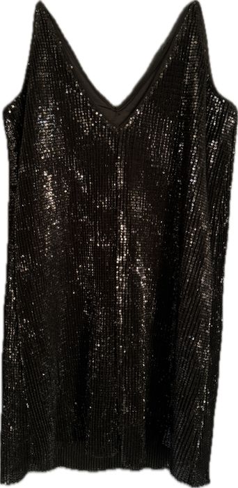 Дамска официална рокля с пайети