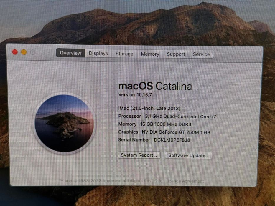 4 броя iMac 14.3 с 21,5" дисплеи