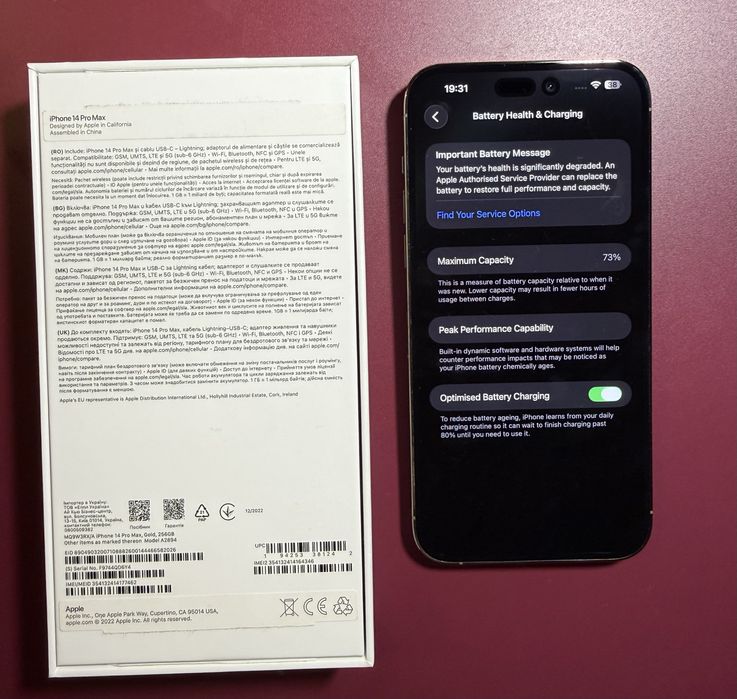 Iphone 14 Pro Max 256GB GOLD