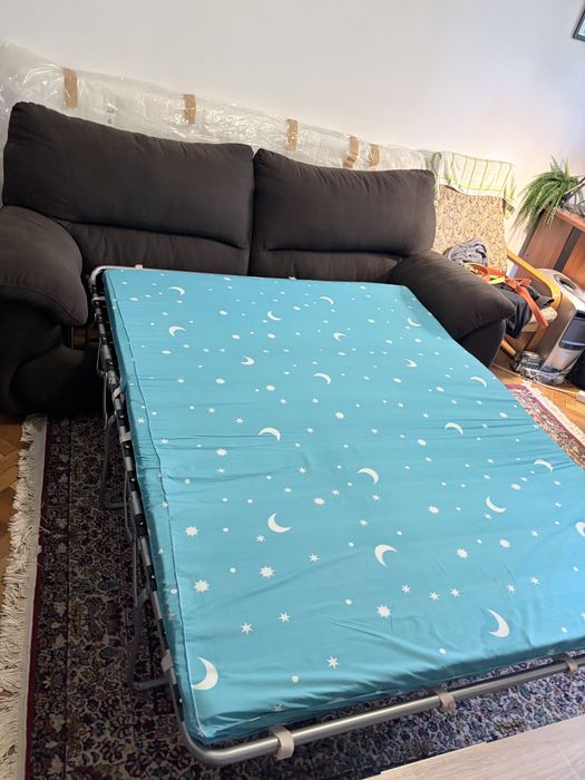 Set canapea extensibilă + 2 fotolii – stare bună