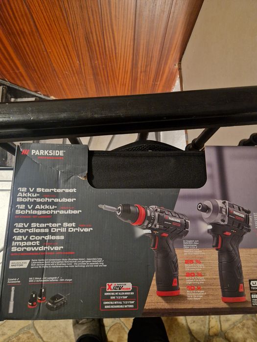 Комплект винтоверт  и малка бор машина.