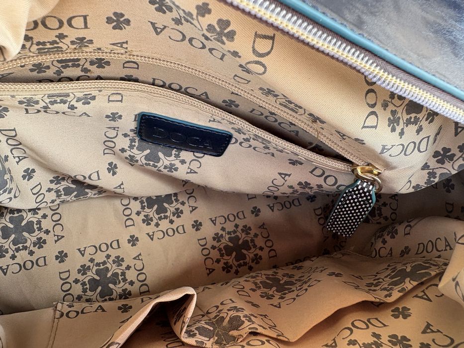 Чанта естествена кожа Doca