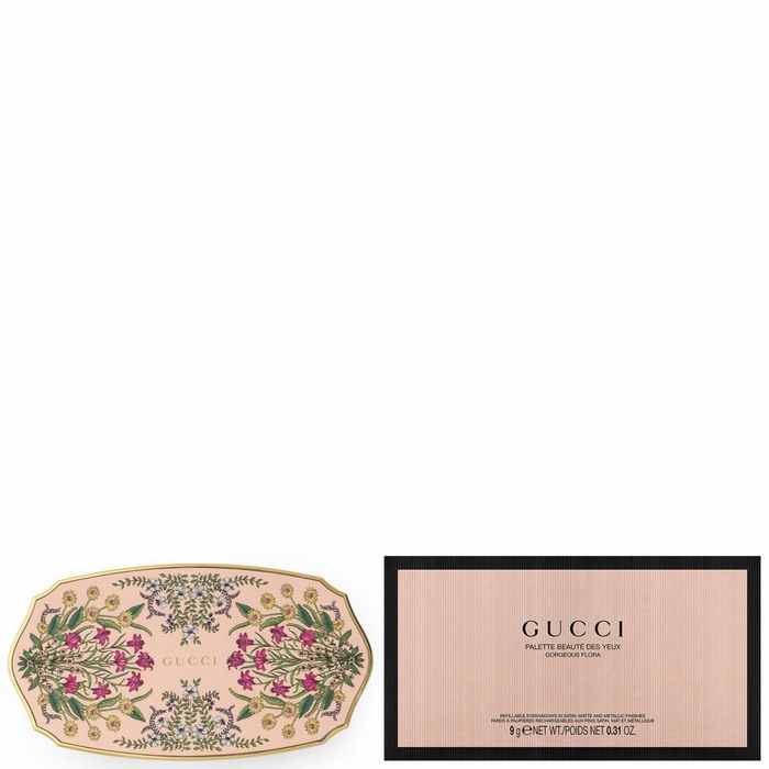 Gucci палитра сенки Gucci Gorgeous Flora Eyeshadow Palette