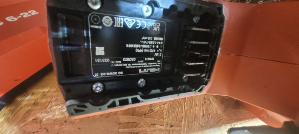Circular hilti scw 30 nuron impecabil